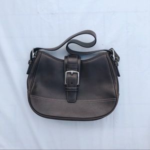 Dark brown Coach bag